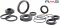 Oil seal RMS 22x34x6 rear wheel shaft (1 piece)