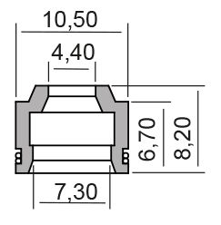 Oil seal RMS valve stem