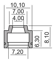 Oil seal RMS valve stem