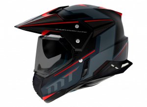 Off road helmet MT Helmets SYNCHRONY DUO SPORT SV PATROL B5 MATT RED XS