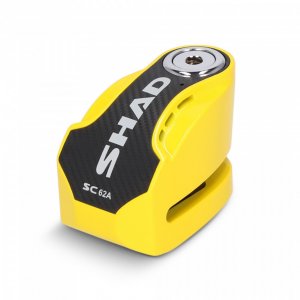 Disc lock with alarm SHAD SC62A yellow pin 10mm