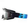 Goggles ARIETE 13950-NAG RC FLOW blue strap clear double ventilated lens