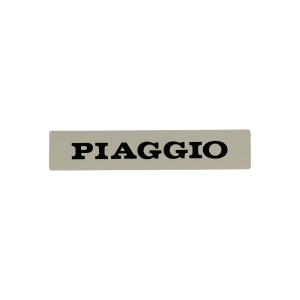 Plate PIAGGIO RMS small aluminium