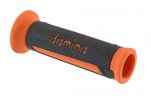 Hand grips DOMINO 184170030 TURISMO orange/anthracite