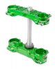 Triple clamp X-TRIG 40301005 ROCS TECH Green