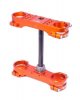 Triple clamp X-TRIG 40504000 ROCS TECH Orange