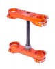 Triple clamp X-TRIG 40504002 ROCS TECH Orange