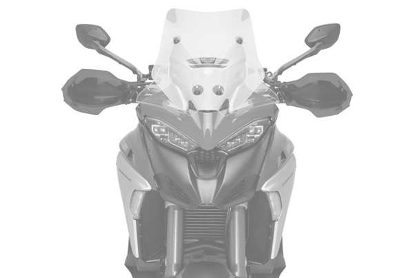 Handguards PUIG 20772N EXTENSION Crni