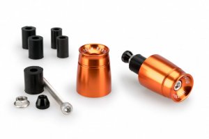 Bar ends PUIG 21011T SPORT orange UNIVERSAL M6 13-18mm.