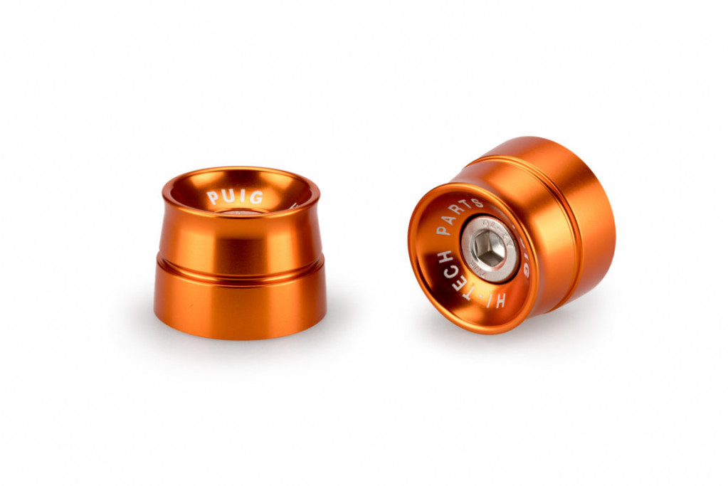 Spare rings PUIG 21456T BALANCE orange pair