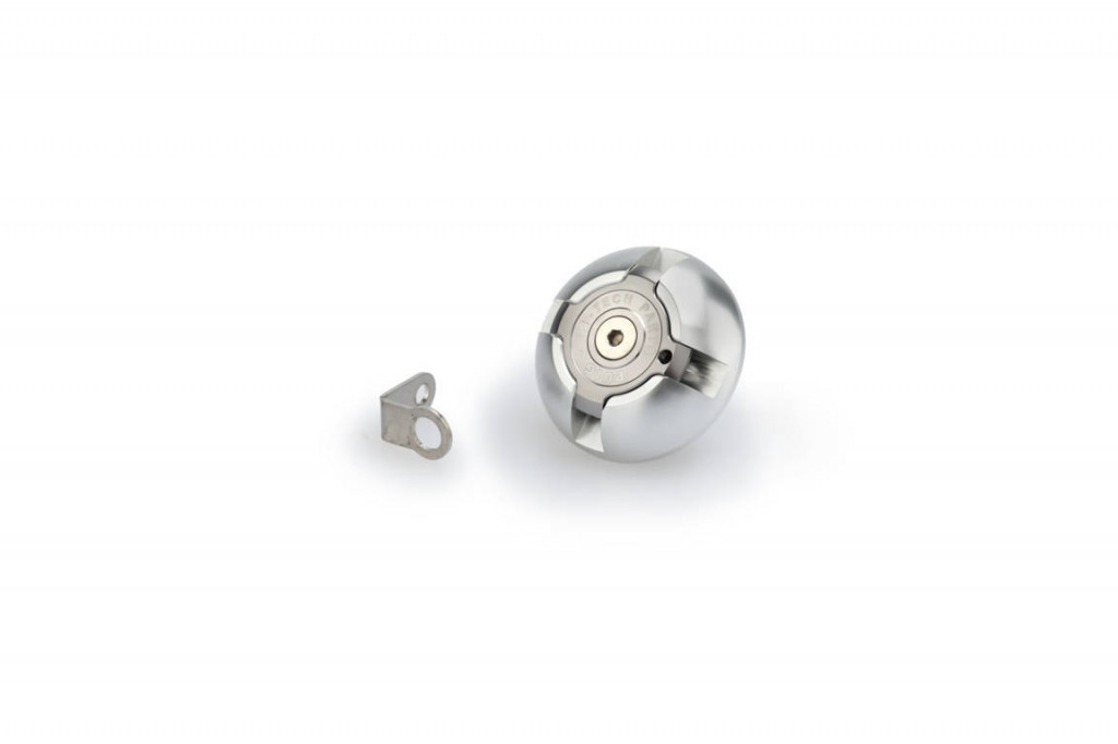 Plug oil cap PUIG 3760P HI-TECH silver