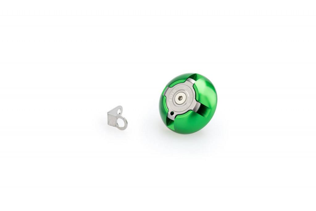 Plug oil cap PUIG 3760V HI-TECH green