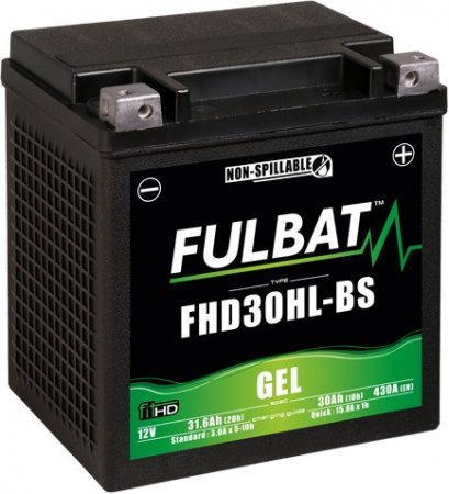 Gel battery FULBAT FHD30HL-BS GEL (Harley.D) (YHD30HL-BS GEL)