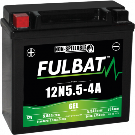 Gel battery FULBAT 12N5.5-4A GEL