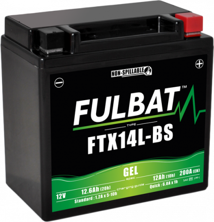 Gel battery FULBAT FTX14L-BS GEL