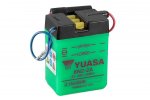 Conventional 6V battery NO ACID YUASA 6N2-2A