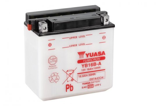 Yumicron battery NO ACID YUASA YB16B-A