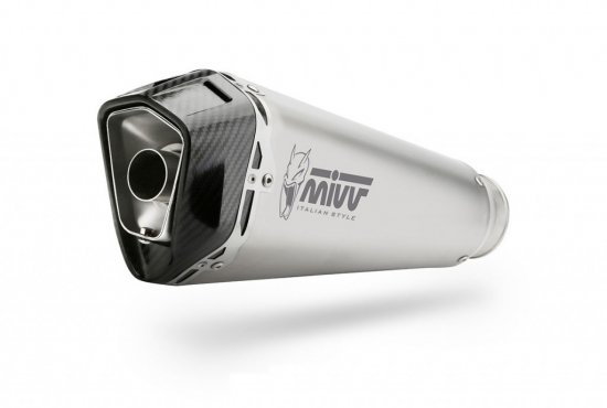 Silencer MIVV D.044.LDRX DELTA RACE Stainless Steel