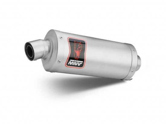 Silencer MIVV RE.003.LDKX DAKAR Stainless Steel