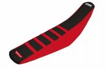 Seat cover spare part POLISPORT 8154300003 PERFORMANCE Red/black