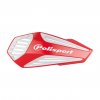 Handguard POLISPORT 8308400010 MX AIR with universal handlebar mounting kit Red CR04 / White