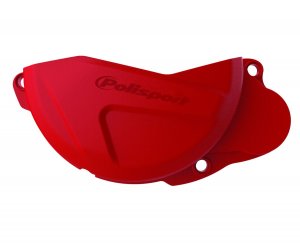 Clutch cover protector POLISPORT PERFORMANCE red CR 04