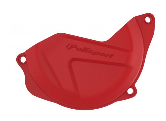 Clutch cover protector POLISPORT 8446900002 PERFORMANCE red CR 04