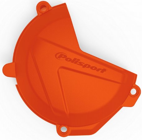 Clutch cover protector POLISPORT 8460400002 PERFORMANCE orange KTM