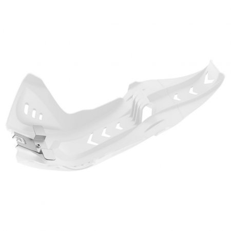 Skid plate POLISPORT 8469100003 with link protector White