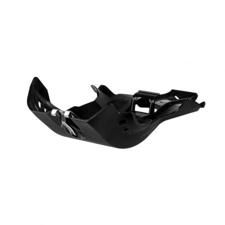 Skid Plate POLISPORT 8475100001 with link protector Crni