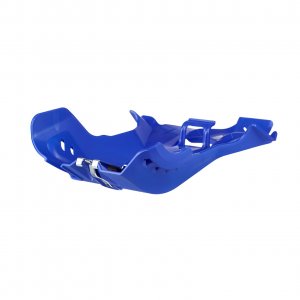 Skid Plate POLISPORT with link protector Plavi