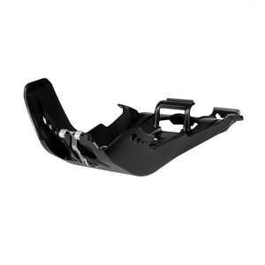 Skid Plate POLISPORT with link protector Crni