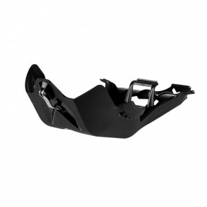 Skid Plate POLISPORT with link protector Crni