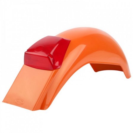 Rear Fender POLISPORT Pumpkin orange for SUZUKI RM 500 (1983-1987)