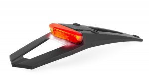 Tail Light for rear fender POLISPORT RSP LED 3.0 red light Crni