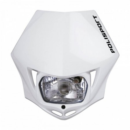 Headlight POLISPORT MMX White for SUZUKI RM 500 (1983-1987)