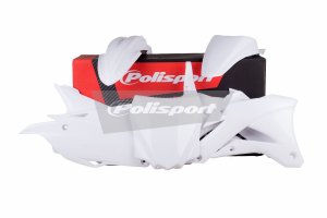 Plastic body kit POLISPORT white