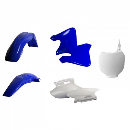 Plastic body kit POLISPORT 90804 Blue/white