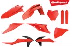 Plastic body kit POLISPORT 90815 Orange Flo