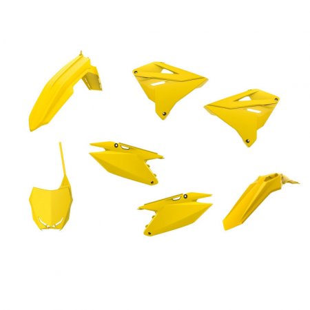 Plastic body kit POLISPORT 90868 yellow