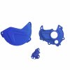 Clutch and ignition cover protector kit POLISPORT 90942 Plavi