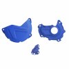 Clutch and ignition cover protector kit POLISPORT 90946 Plavi