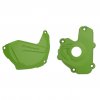Clutch and ignition cover protector kit POLISPORT 90950 Green