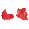 Clutch and ignition cover protector kit POLISPORT 90962 Crven