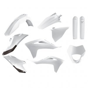 Plastic body kit POLISPORT enduro White