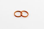 Spare rings PUIG 9170T SHORT WITH RING orange