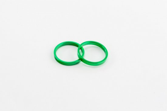 Spare rings PUIG 9170V SHORT WITH RING green