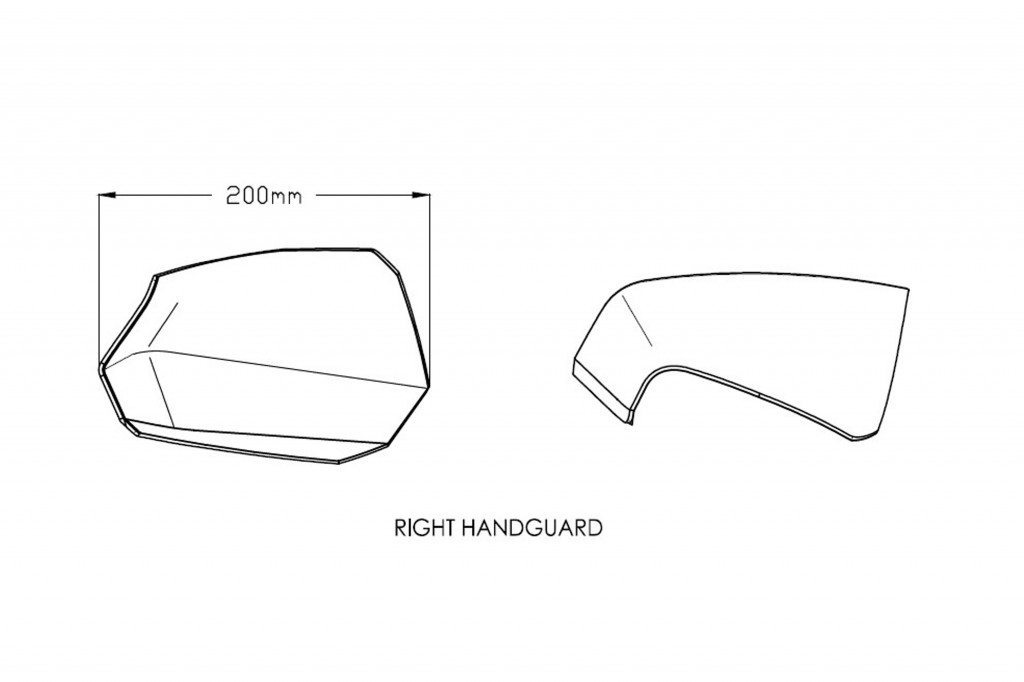 Handguards PUIG 9652W MAXISCOOTER transparent