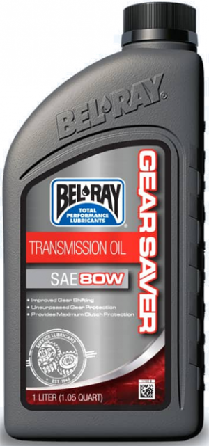 Gear oil Bel-Ray GEAR SAVER TRANSMISSION OIL Oil 80W 1 l