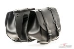 Leather saddlebag CUSTOMACCES APH001N HD Crni pair